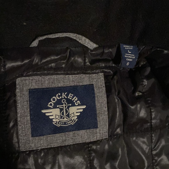 Dockers Wool Jacket with Quilted Bib - Picture 10 of 16